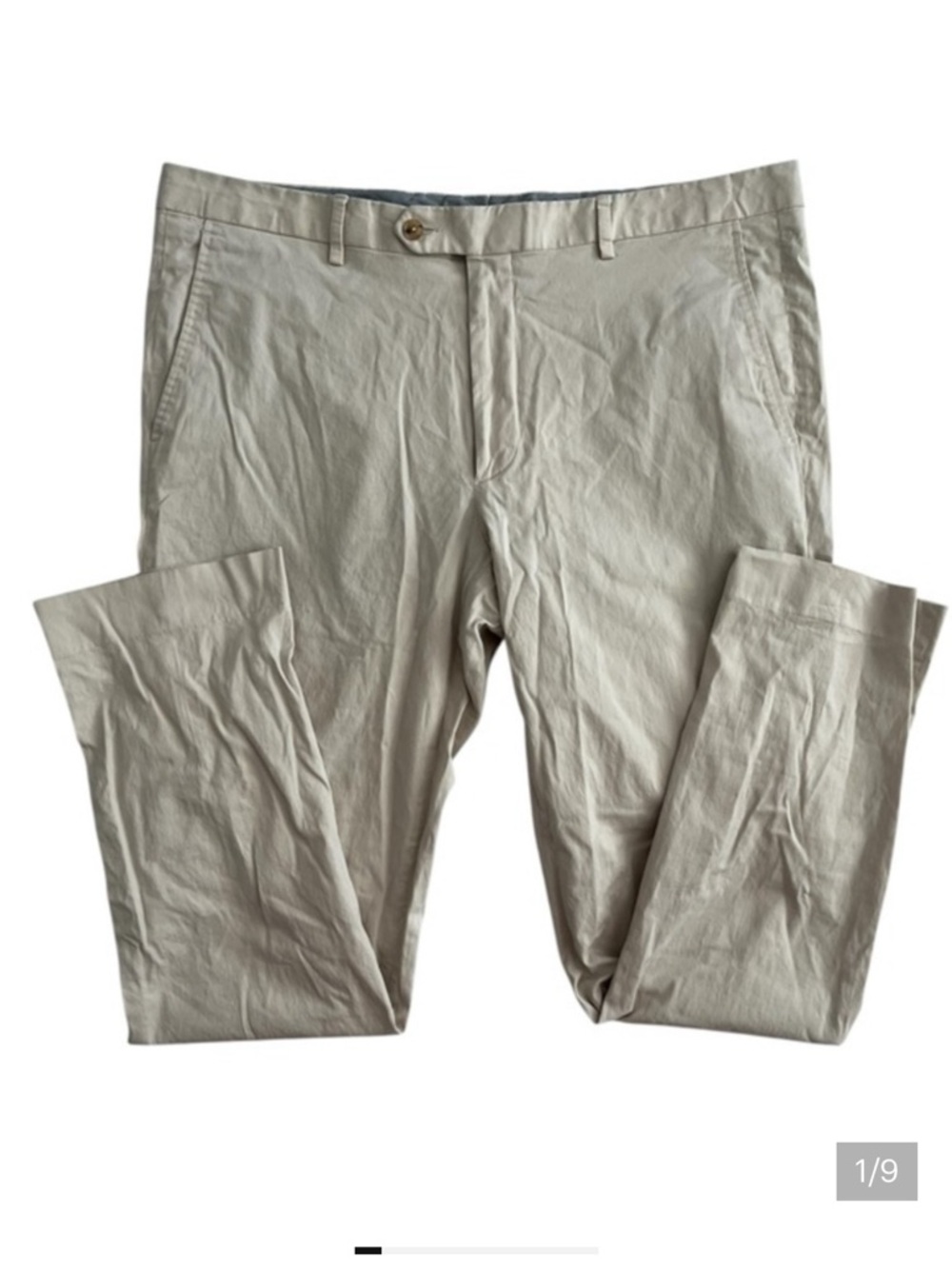 Peter Millar Beige Dress Pants
